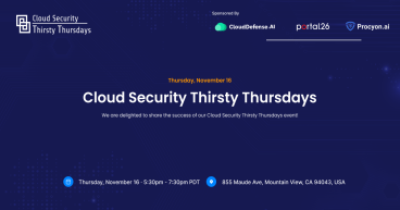 Recap of Cloud Security Thirsty Thursdays Event