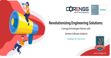Corengg Technologies Pvt Ltd Becomes Authorized Partner for Siemens Software Solutions