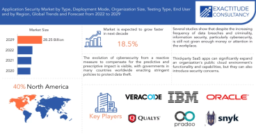 Global Application Security Market to Thrive at USD 28.25 billion in Revenue by 2029.