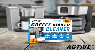 ACTIVE Launches New Coffee Maker Cleaner Tablets for Improved Brewing Experience