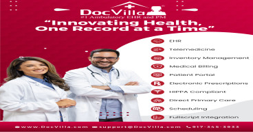 DocVilla Introduces Electronic Patient Intake Forms Feature, Enhancing Its Comprehensive EMR Services