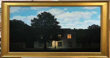 Prestige Fine Art copies Magritte painting auctioned at Sotheby's for 80 million for Alex Green CEO of Oxford Club 2022