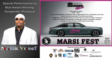 Muti-Grammy and Emmy Award Winner MALIK YUSEF MAKES SPECIAL APPEARANCE DURING MIAMI ART WEEK 2023 