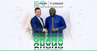 ReElement Technologies Corporation, partners with TECHGULF Ghana to launch Africa’s first lithium refinery in Ghana