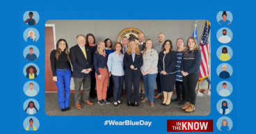 U.S. Department of Homeland Security Tackles Human Trafficking with #WearBlueDay