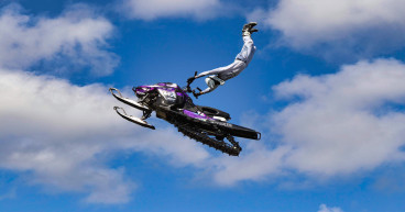 KaBoom X Freestyle Snowmobile Show Coming to Tenney Mountain Resort