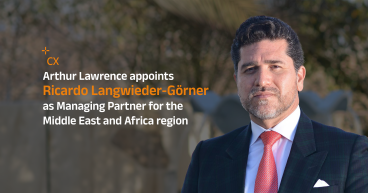 Arthur Lawrence appoints Ricardo Langwieder-Görner as Managing Partner for the Middle East and Africa region