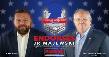 GatorPAC's Veteran Leadership Fund Endorses JR Majewski In Ohio Congressional District Nine Republican Primary