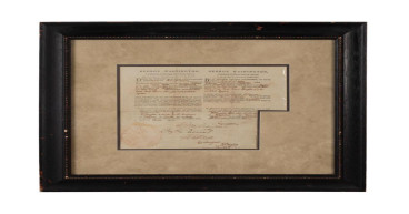 Rare books and important historical documents from the estate of Fred Bentley, Sr. will be auctioned Feb. 7-9 in Atlanta