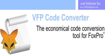 VFP Code Converter 3.01 The Economical Code Conversion Tool for FoxPro Adds Support for 50+ Modern Development Languages