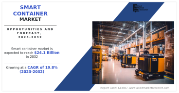 Smart Container Market to Reach $24.1 Billion By 2032, at 19.8% CAGR | Top Impacting Factors and Growth Opportunities
