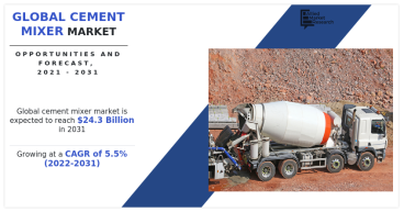 2029 Forecast | Cement Mixer Market Growing at 5.5% CAGR and Expected to reach $24.3 billion