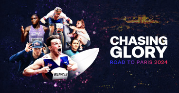 Warner Bros. Discovery launches 'Chasing Glory,' a new series about the countdown to the Paris 2024 Olympics.