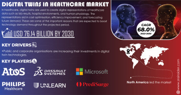 Digital Twins in Healthcare Market to Hit $3605.73 Million by 2030