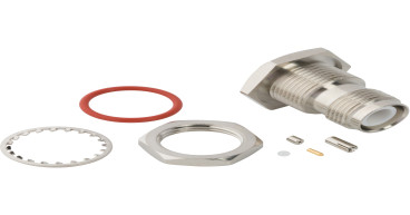 Support Heavy Equipment Designs with Waterproof IP67 RP-TNC Connectors