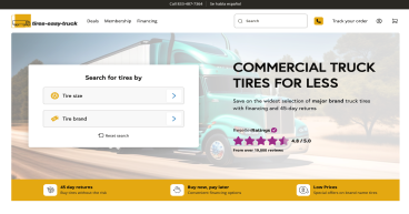 Tires Easy Truck Unveils Redesigned Website for an Enhanced Online Tire Shopping Experience