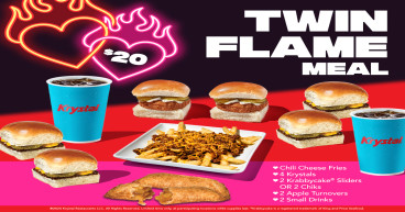KRYSTAL SPICES UP VALENTINES DAY WITH TWIN FLAME MEAL DEAL