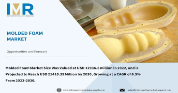 Molded Foam Market Set To Achieve A Valuation Of $21410.35 Million Riding On A 6.5% CAGR By 2030