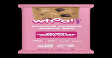 Whoa Dough Launches New Oatmeal Chocolate Chip Cookie Dough Snack Bar For K-12 Market