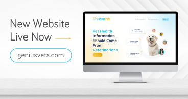 GeniusVets Launches New Website That Will Revolutionize Access to Quality Pet Health Information