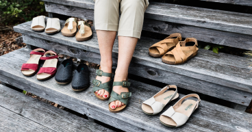 Stegmann Redefines Comfort With All New Sleek, Supportive Sandal Line