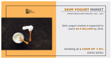 Skim Yogurt market is Anticipated to achieve a valuation of $9.9 Billion by 2031