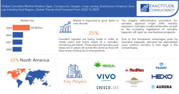 Cannabis Market Size to Worth USD 103 Billion by 2029| With a 25% CAGR by Exactitude Consultancy