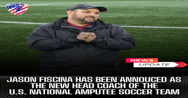 US Amputee Soccer Appoints New Men’s National Team Head Coach, Jason Fiscina