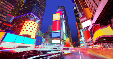 Floki floods Times Square New York with ads on a 3-month marketing campaign