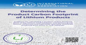 International Lithium Association (ILiA) launches lithium product carbon footprint guidance