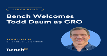 Bench Accounting Appoints Todd Daum as Chief Revenue Officer