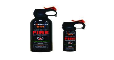 Law Enforcement Gains New Weapon Against Fires during “Riot Season” with Komodo 911 Tactical Emergency Fire Suppression