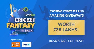  Medlife, Zoomcar, ixigo Partner with GrabOn for Cricket Fantasy League 