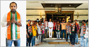 Development Starts at Grassroots Level: BJP Gachibowli Division Contestant V Gangadhar Reddy
