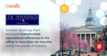 Maryland Senator is Transforming Constituent Service and Legislative Tracking with Creatio