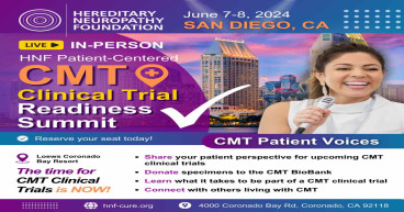 HNF Announces the CMT Clinical Trial Readiness Summit