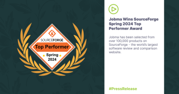 Jobma Wins SourceForge Spring 2024 Top Performer Award