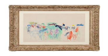 Paintings by Marc Chagall, Raoul Dufy, Ludwig Bemelmans hit high prices at Ahlers & Ogletree's May 16 auction in Atlanta