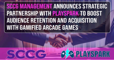 SCCG Announces Strategic Partnership with PlaySpark to Boost Retention and Acquisition with Gamified Arcade Games