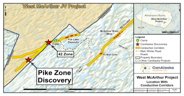 CanAlaska Begins Summer Drill Program at West McArthur JV