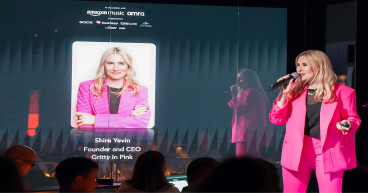 SHIRA YEVIN 'YOUNG ENTREPRENEUR OF THE YEAR' FINALIST, SHOWCASES GRITTY IN PINK AT MUSIC ALLY NEXT SUMMIT IN LONDON