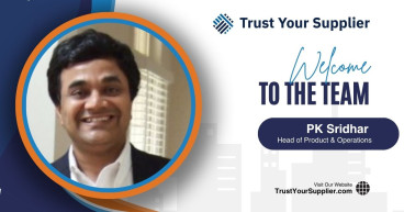 Trust Your Supplier (TYS) Welcomes PK Sridhar as Head of Product and Operations