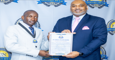Ambassador Leonard Chidziwa Receives iChange Nations™ Dr. Greg K. Dillon Excellence In Action Award