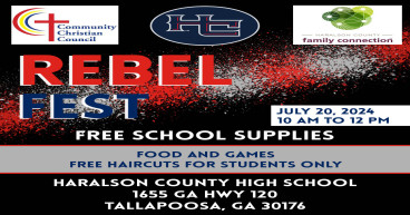 2024 Rebel Fest to be held on July 20 at Haralson County High School