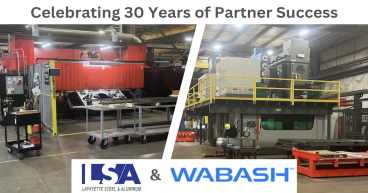 Lafayette Steel and Aluminum Honors 30 Years of Partnership Success with Wabash