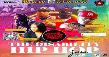 FIRST EVER DISABILITY HIP HOP JAM TO CELEBRATE DISABILITY PRIDE MONTH AT CENTRAL PARK BANDSHELL ON JULY 14