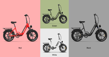 Kingbull Literider Folding Electric Bike Launches Three New Colors, Adding More Riding Flair