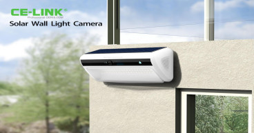 CE-LINK Launches Solar Wall Light Camera, Integrating Modern Surveillance with Eco-Friendly Tech