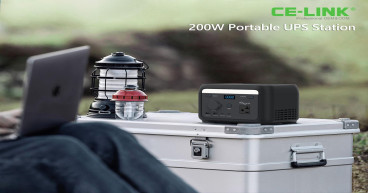 CE-LINK Launches its 200W Portable UPS Station Bringing On-the-go Fast Charging and Reliable Power Backup