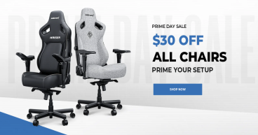 AndaSeat Offers $30 Discount on All Chairs for PRIME DAY